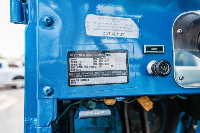 Photo of 1978 Blue Jeep CJ-7