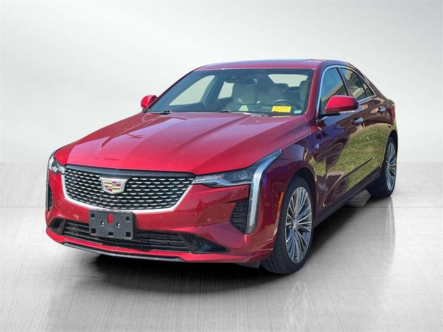 Photo of 2023 Radiant Red Tintcoat Cadillac CT4