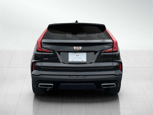Photo of 2024 Stellar Black Metallic Cadillac XT4