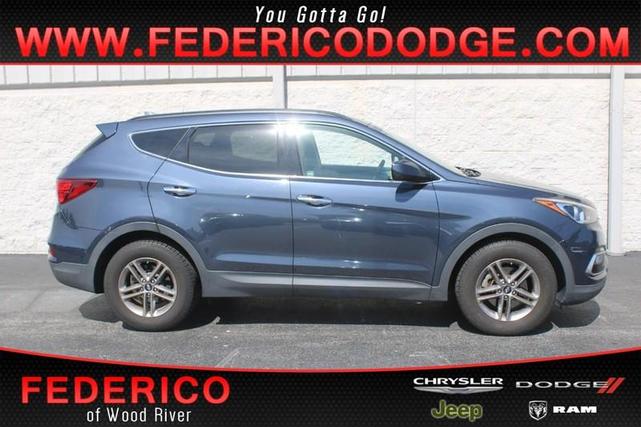 Photo of 2017 Marlin Blue Hyundai Santa Fe Sport