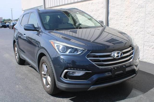Photo of 2017 Marlin Blue Hyundai Santa Fe Sport