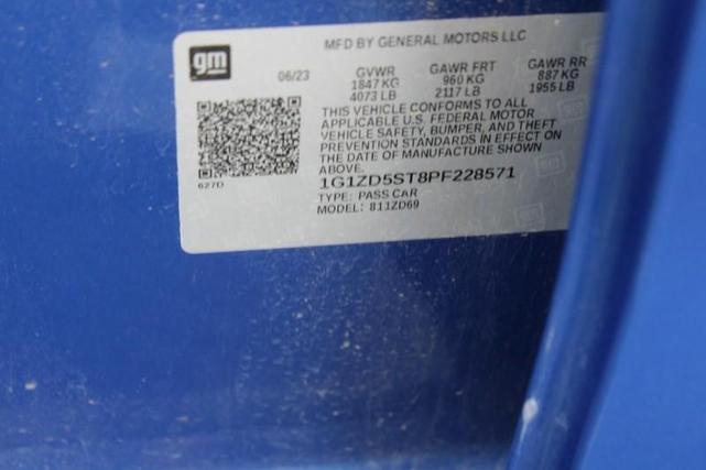 Photo of 2023 Riverside Blue Metallic Chevrolet Malibu