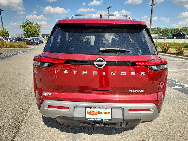 Photo of 2025 Scarlet Ember Tintcoat Nissan Pathfinder