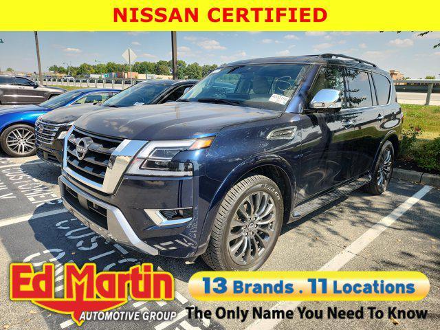 Photo of 2024 Hermosa Blue Pearl Nissan Armada