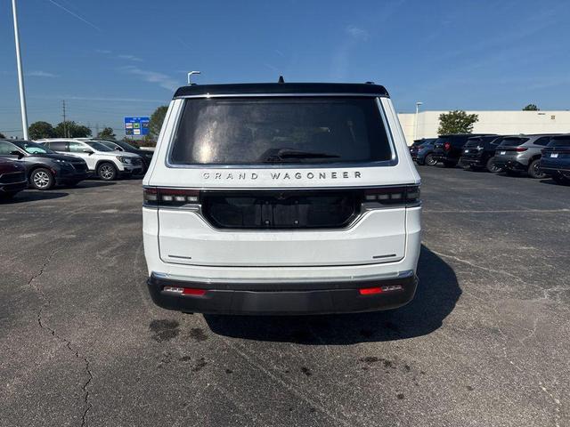Photo of 2022 Bright White Clearcoat Jeep Grand Wagoneer