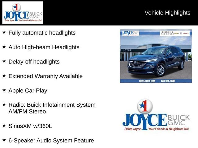 Photo of 2023 Emperor Blue Metallic Buick Enclave