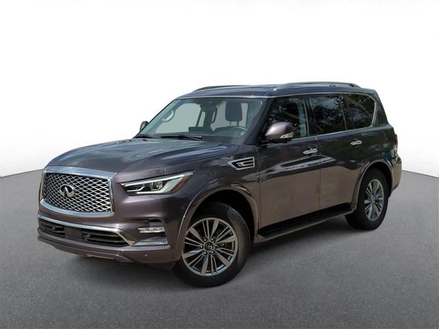 Photo of 2022 Anthracite Gray INFINITI QX80