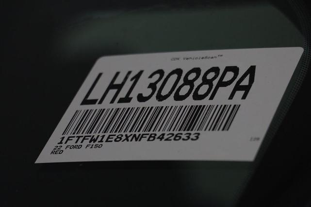 Photo of 2022 Rapid Red Metallic Tinted Clearcoat Ford F-150