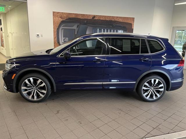 Photo of 2022 Atlantic Blue Metallic Volkswagen Tiguan