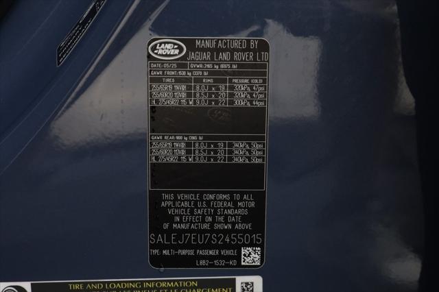 Photo of 2025 Tasman Blue Metallic Land Rover Defender