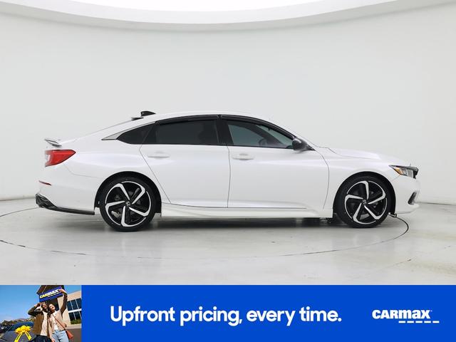 Photo of 2021 White Honda Accord