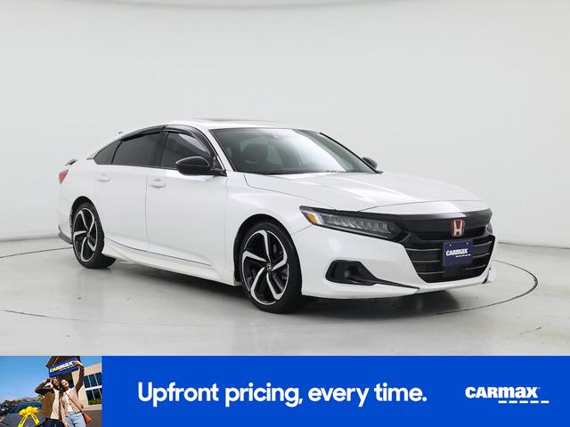 Photo of 2021 White Honda Accord