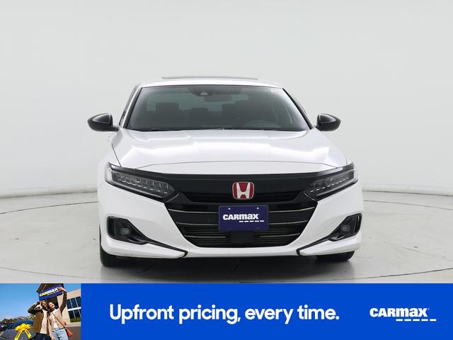Photo of 2021 White Honda Accord