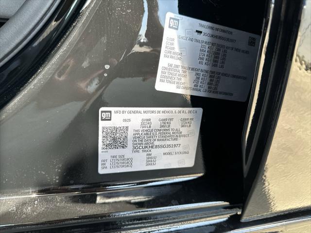 Photo of 2025 Black Chevrolet Silverado 1500