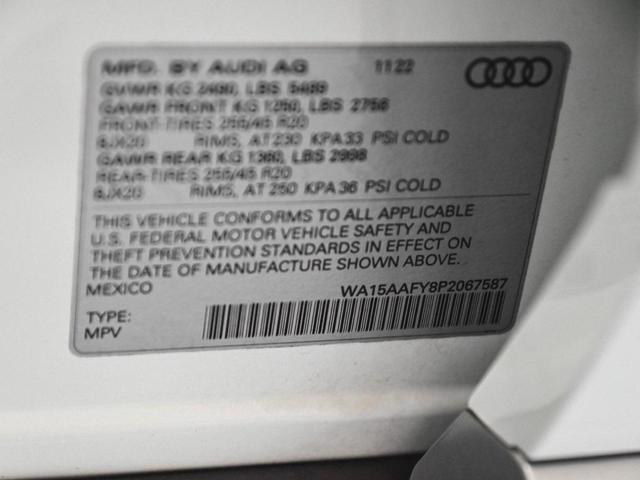 Photo of 2023 Glacier White Metallic Audi Q5