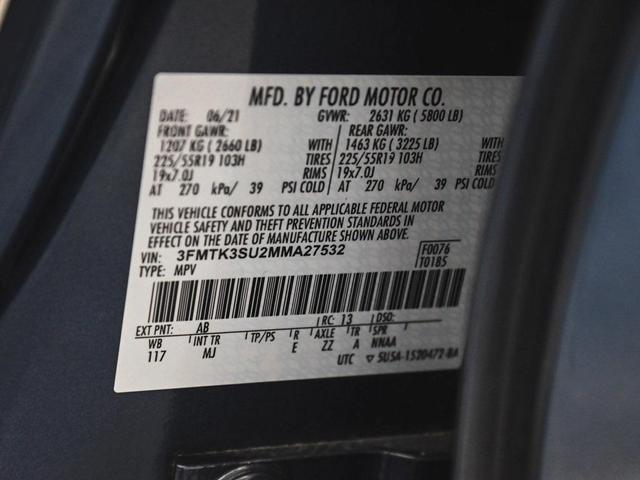 Photo of 2021 Infinite Blue Metallic Tinted Clearcoat Ford Mustang Mach-E