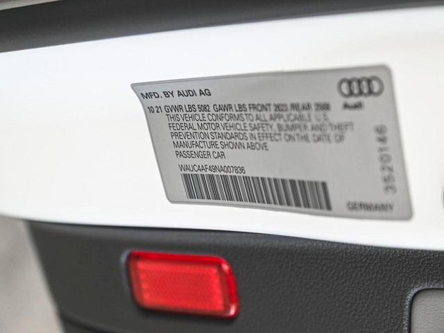 Photo of 2022 Ibis White Audi S4