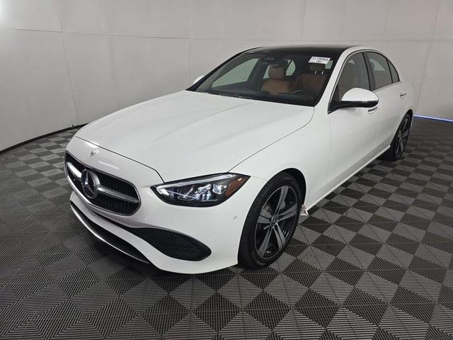 Photo of 2023 Polar White Mercedes-Benz C-Class