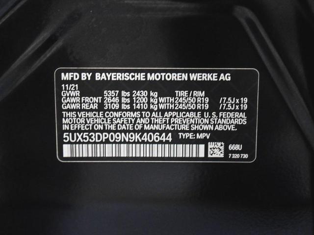 Photo of 2022 Jet Black BMW X3