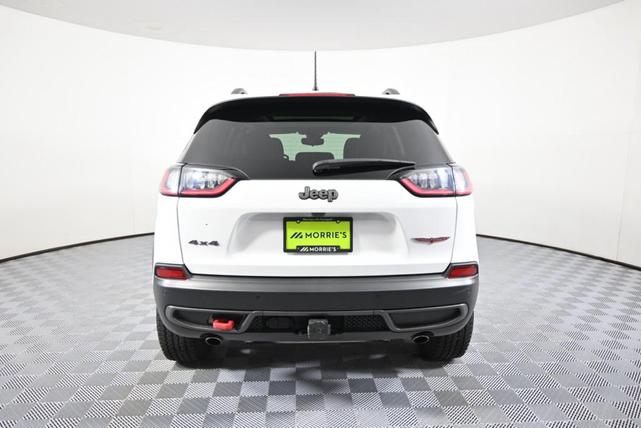 Photo of 2021 Bright White Clearcoat Jeep Cherokee