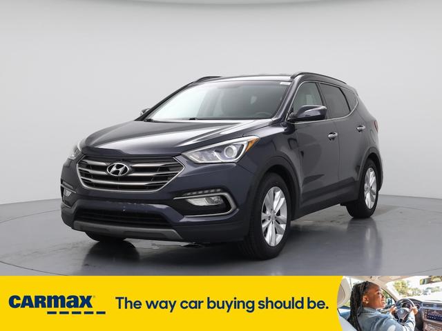 Photo of 2018 Blue Hyundai Santa Fe Sport