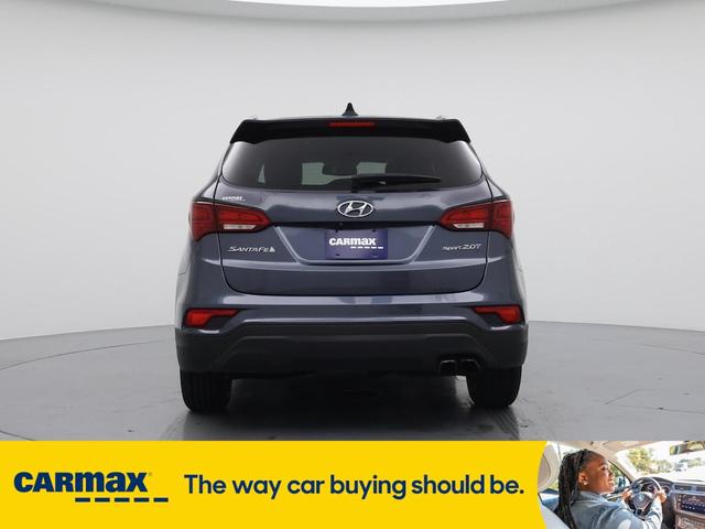 Photo of 2018 Blue Hyundai Santa Fe Sport