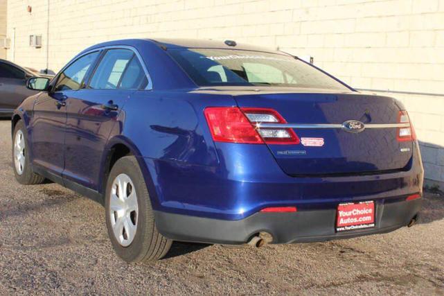Photo of 2014 Deep Impact Blue Ford Sedan Police Interceptor