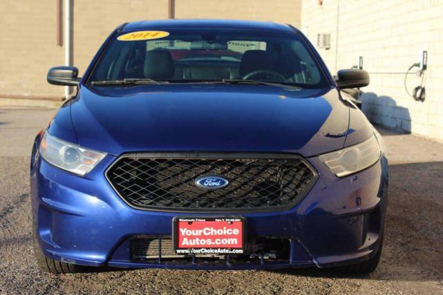 Photo of 2014 Deep Impact Blue Ford Sedan Police Interceptor