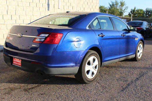 Photo of 2014 Deep Impact Blue Ford Sedan Police Interceptor