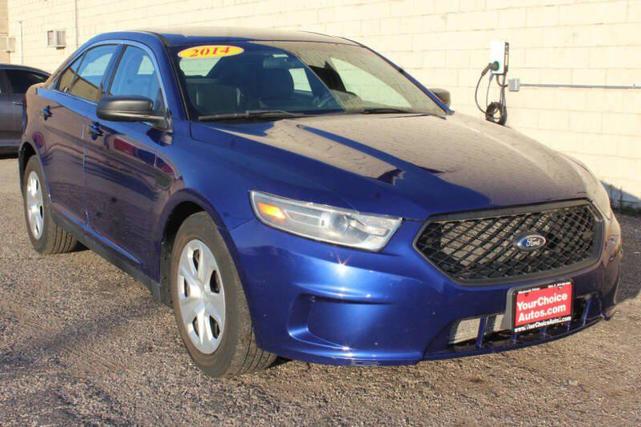 Photo of 2014 Deep Impact Blue Ford Sedan Police Interceptor
