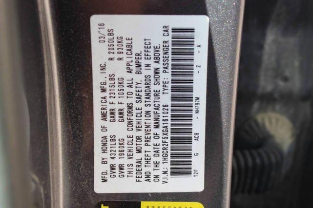 Photo of 2016 Modern Steel Metallic Honda Accord