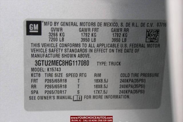Photo of 2017 Quicksilver Metallic GMC Sierra 1500