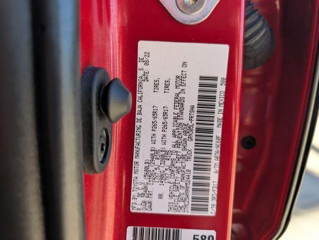Photo of 2022 Red Toyota Tacoma