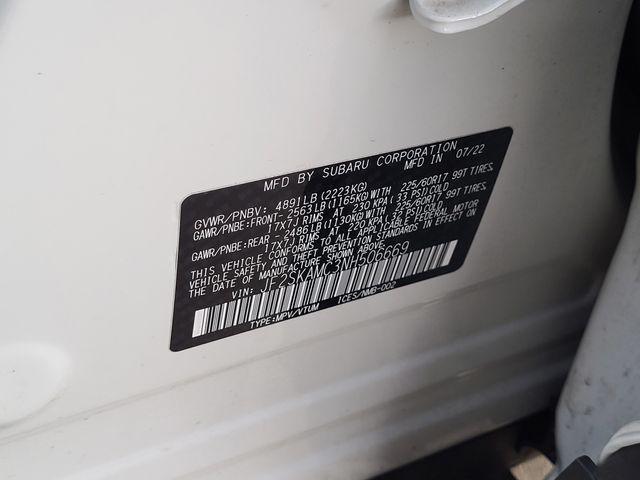 Photo of 2022 Crystal White Pearl Subaru Forester