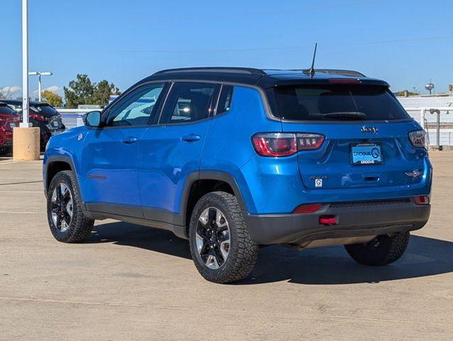 Photo of 2018 Laser Blue Jeep Compass