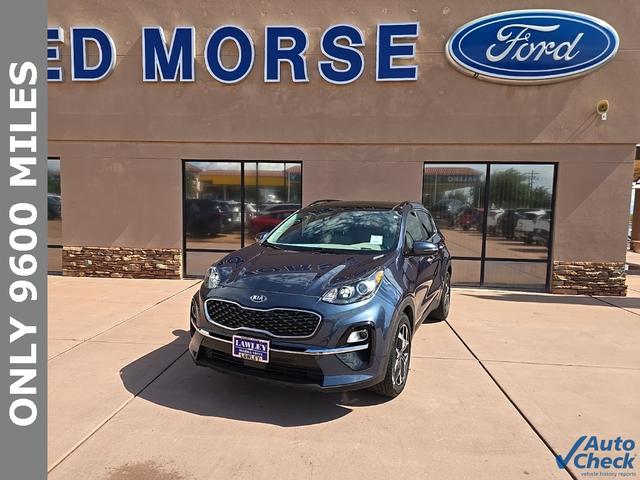 Photo of 2022 Pacific Blue Kia Sportage