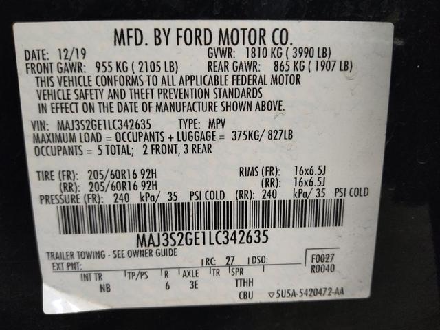 Photo of 2020 Shadow Black Ford EcoSport