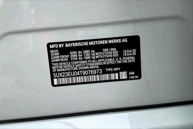 Photo of 2026 Mineral White Metallic BMW X5
