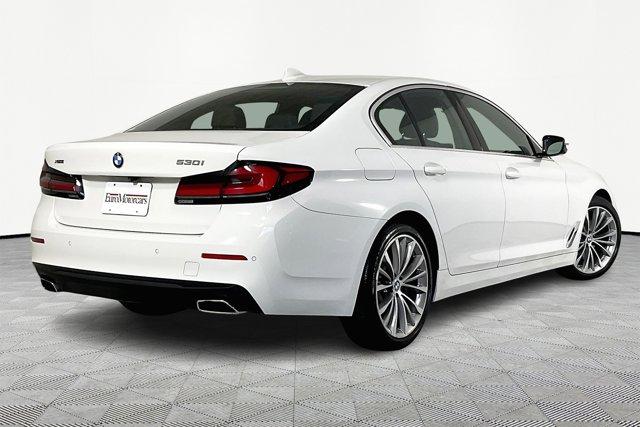 Photo of 2022 Alpine White BMW 530