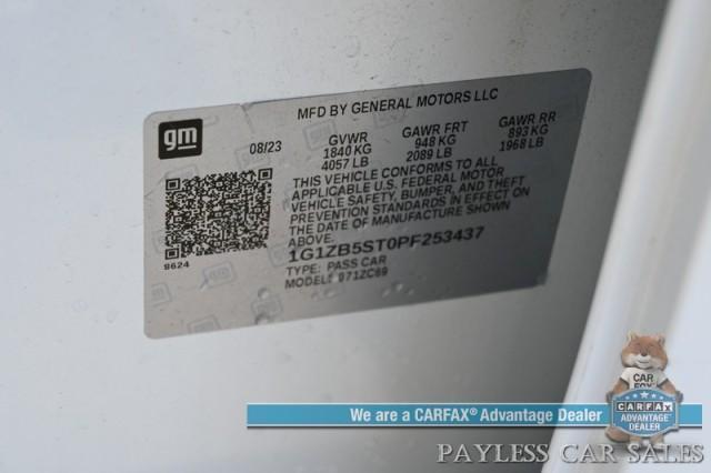 Photo of 2023 Summit White Chevrolet Malibu