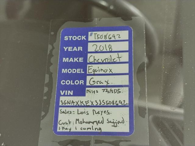 Photo of 2018 Gray Chevrolet Equinox