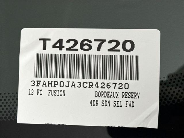 Photo of 2012 Red Ford Fusion