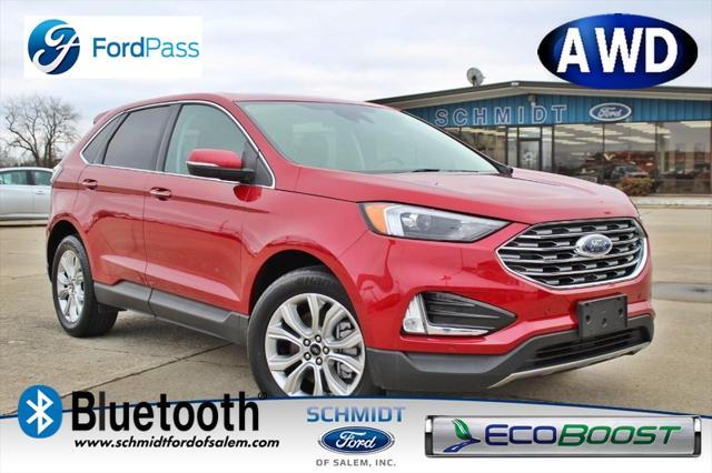 Photo of 2024 Rapid Red Metallic Tinted Clearcoat Ford Edge