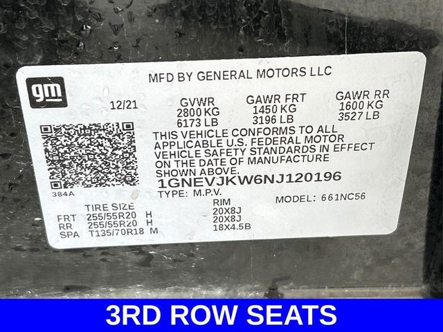 Photo of 2022 Mosaic Black Metallic Chevrolet Traverse