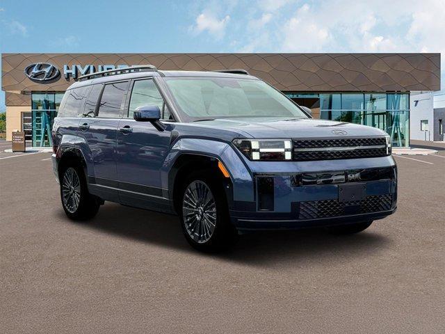 Photo of 2025 Atlantic Blue Hyundai SANTA FE HEV