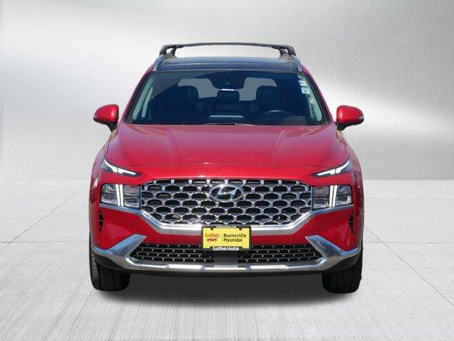 Photo of 2022 Calypso Red Hyundai SANTA FE