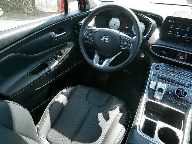 Photo of 2022 Calypso Red Hyundai SANTA FE