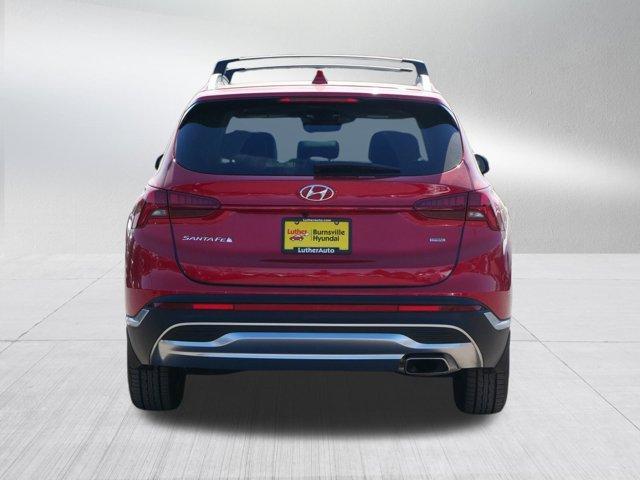 Photo of 2022 Calypso Red Hyundai SANTA FE