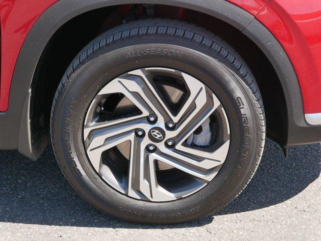 Photo of 2022 Calypso Red Hyundai SANTA FE