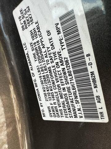 Photo of 2020 Brown Honda Odyssey